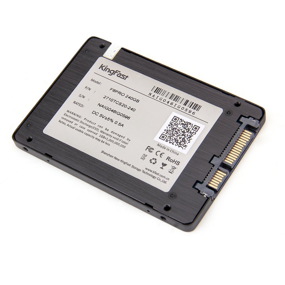 Bekijk afbeelding 2 van Kingfast F6 Pro 240GB SSD, SATAIII, 2.5inch